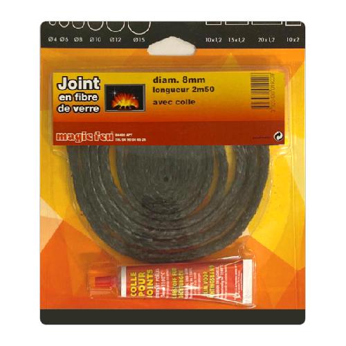 Pyrofeu : Joints - POUR PORTES DE FOYERS & D'INSERTS NOIR PLATS, POUR PORTES  DE FOYERS & D'INSERTS ADHESIFS, POUR PORTES DE FOYERS & D'INSERTS NOIR  RONDS, GUIDE JOINT