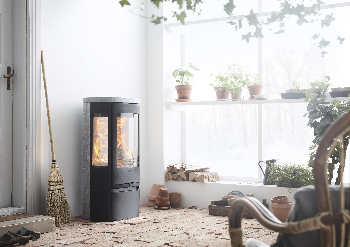 Contura 856 noir - Porte en fonte