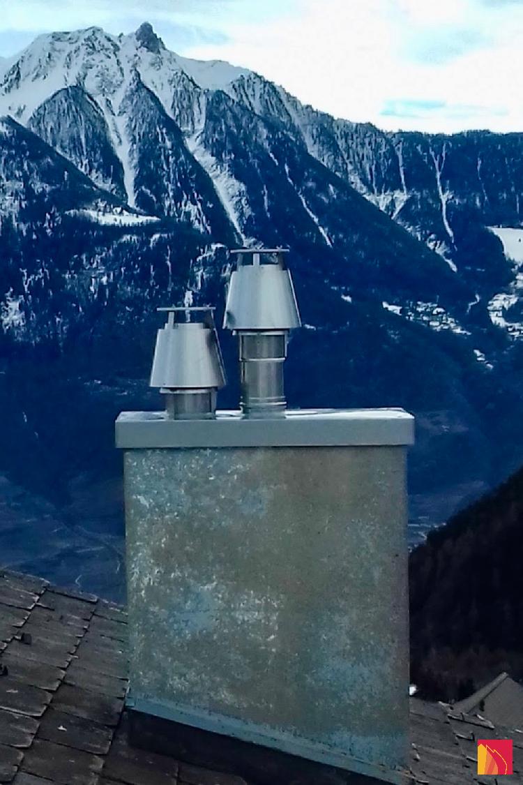 Lining of a double bushel with stainless steel cover and cap