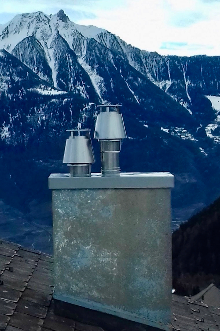 Lining of a double bushel with stainless steel cover and cap