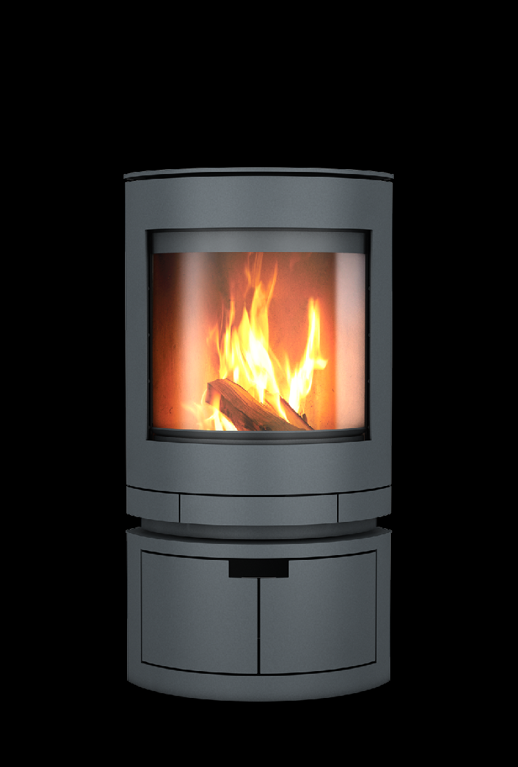 Skantherm Emotion S - Holzfach mit Tür