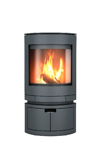 Skantherm Emotion M - houtcompartiment met deur
