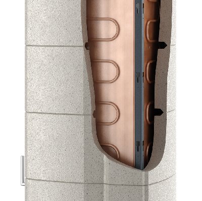 On the T-LINE PLUS, an AQUA MODULE is inserted between the storage block and the outer casing.