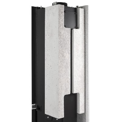 Les modules d’accumulation de chaleur garantissent une chaleur diffuse sur les côtés.