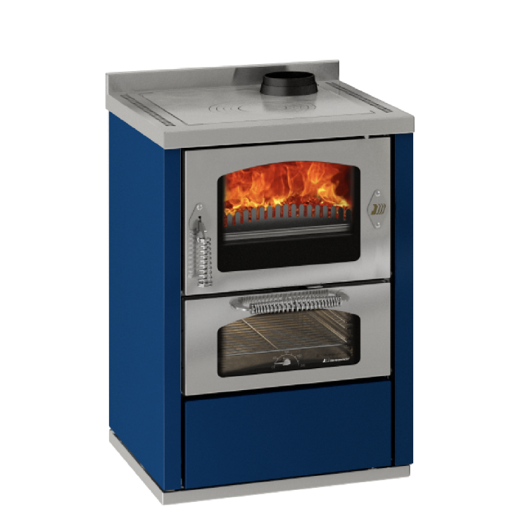 Range Cooker Domino D6 blau