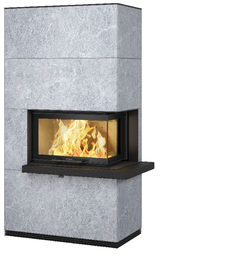 Contura i41T com prateleira preta