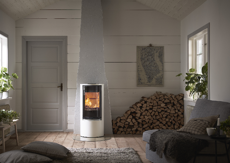 Contura 510 wit - Glazen deur, glazen blad