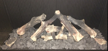 Decoración de chimeneas: Juego de troncos N°3