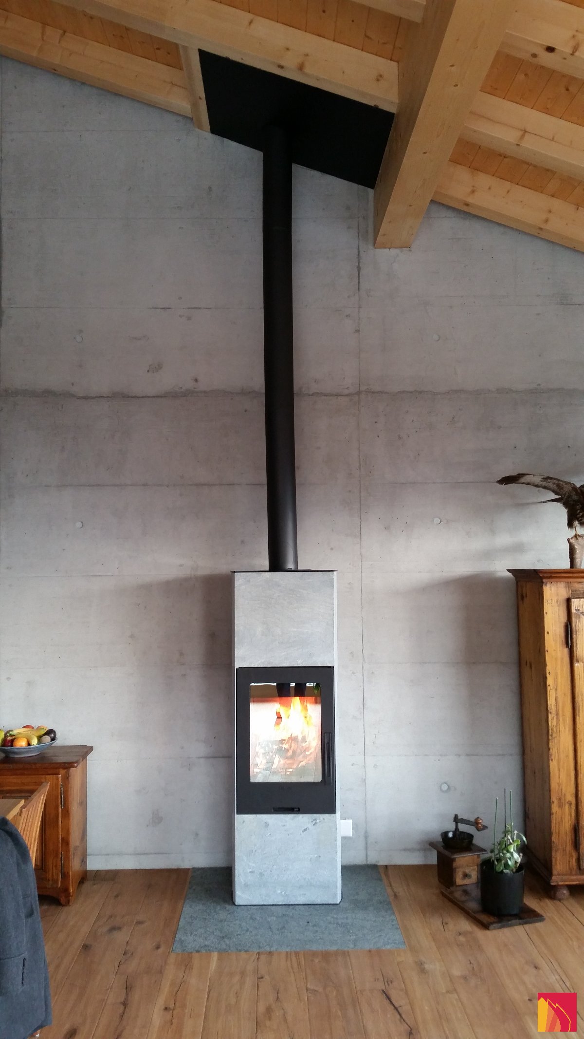 Poêle à bois Contura 34T - Carron-Lugon