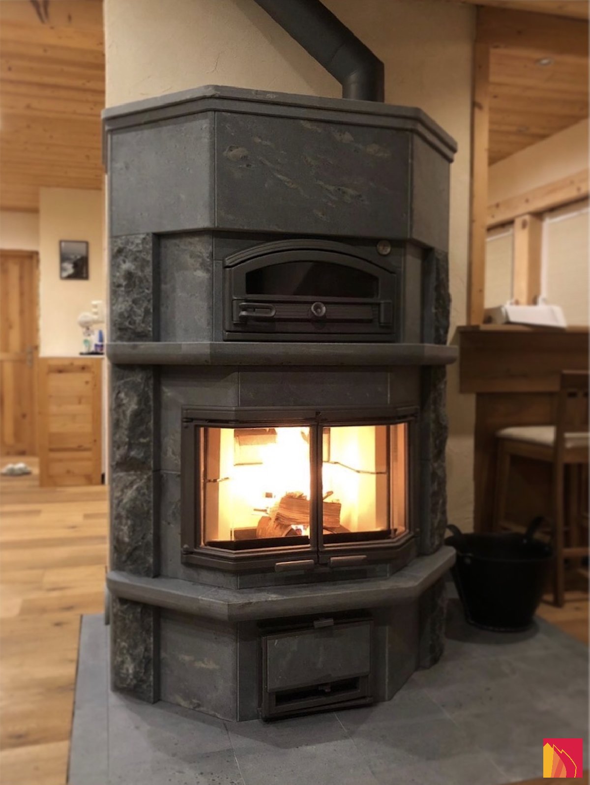 Poêle de masse Tulikivi TLU2637/11 - Carron-Lugon