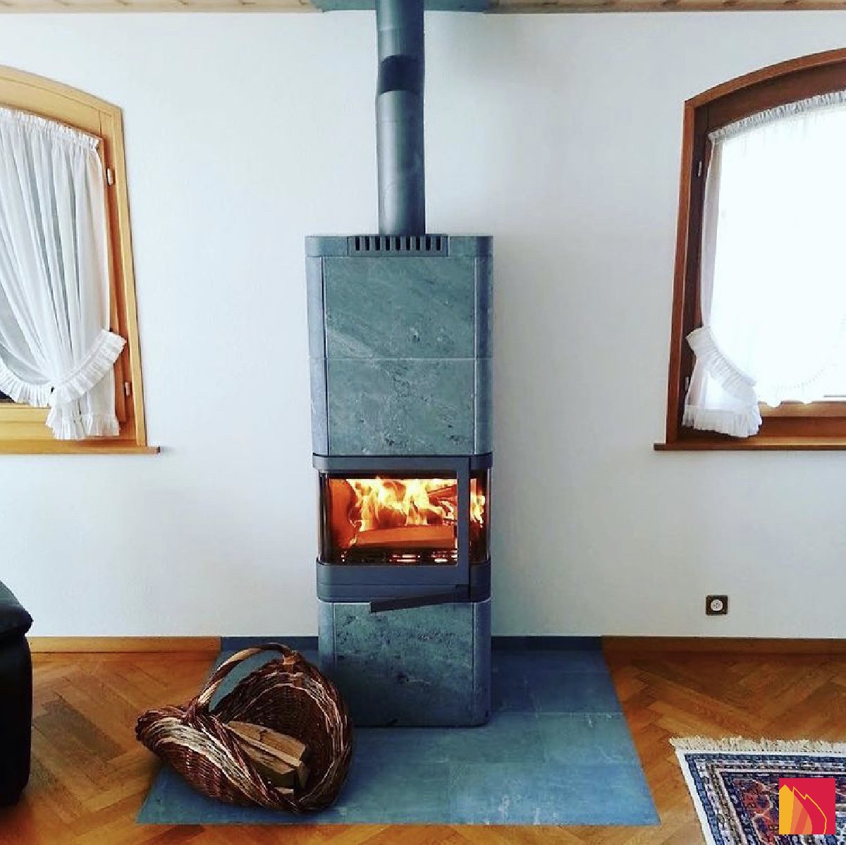 Poêle à bois Contura 26T version haute - Carron-Lugon