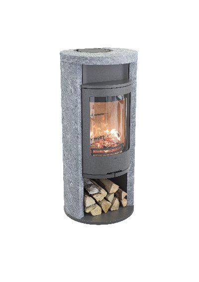 Contura 620T gris - Porte en fonte