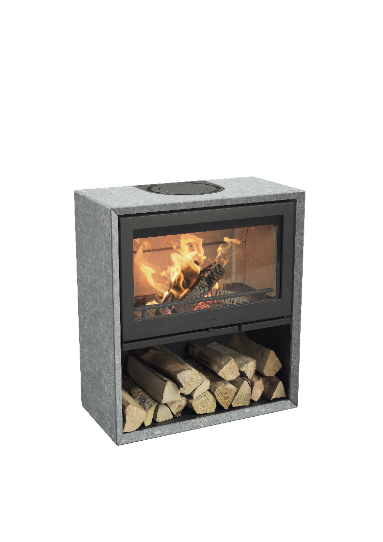 Contura 320T with cast-iron door