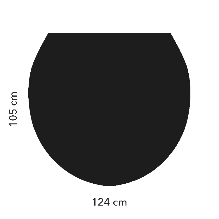 Afmetingen vloerplaat