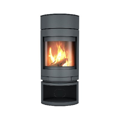 Skantherm Emotion S avec compartiment à bois avec module accumulateur