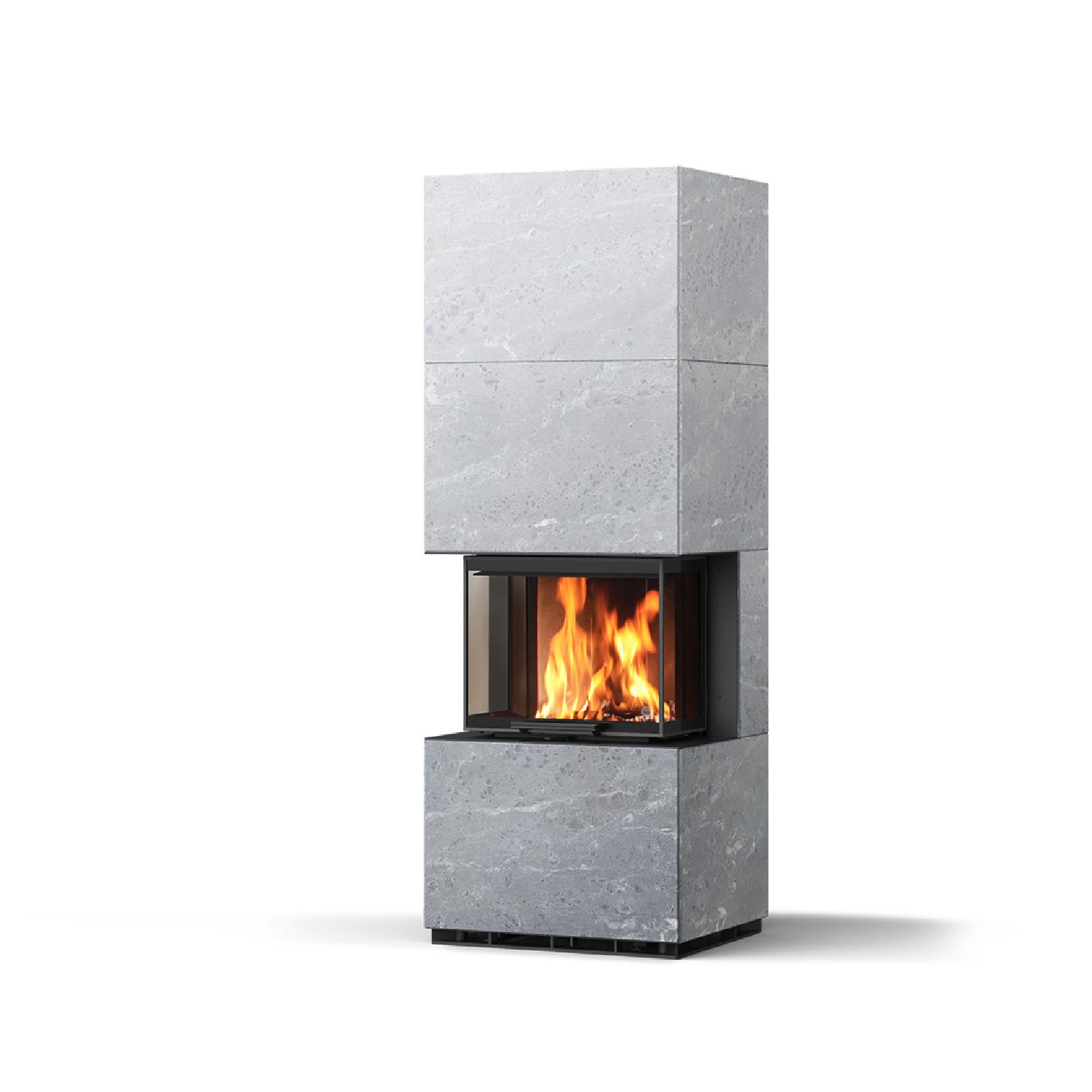 Tulikivi PALAS Wood stove with soapstone