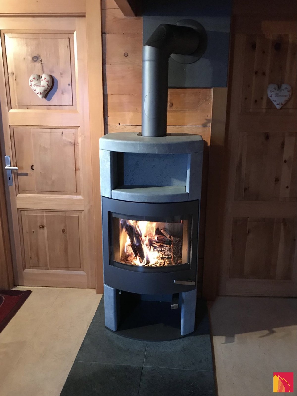 Poêle à bois Skantherm Ator+ - Carron-Lugon