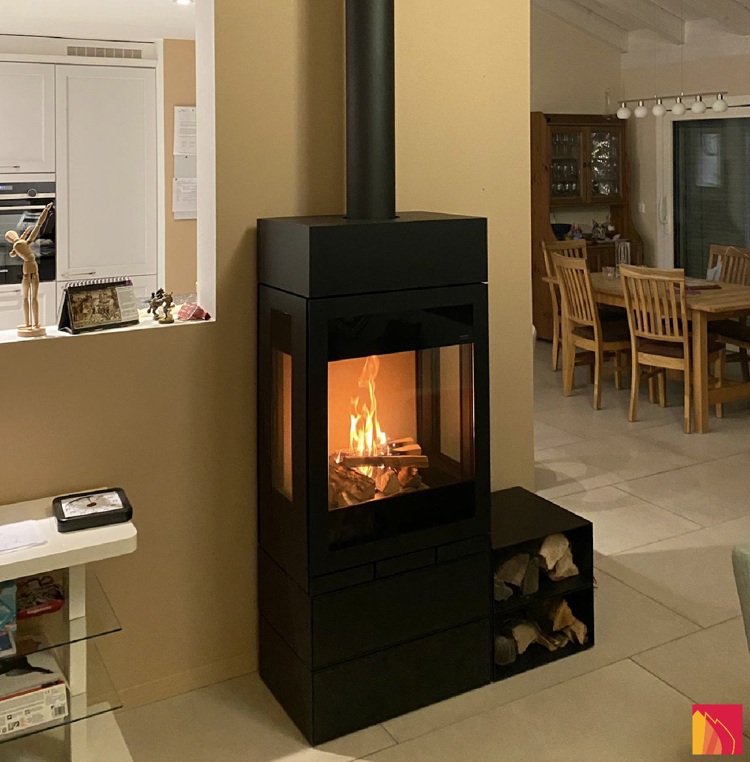 Skantherm Elements 603 3S - Steel or cast iron wood stove