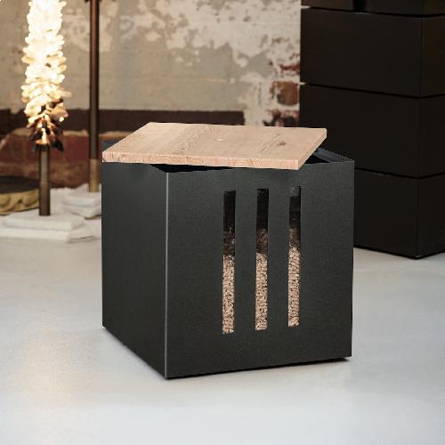 Rangement pour pellet ou bûches Linea  - Carron-Lugon