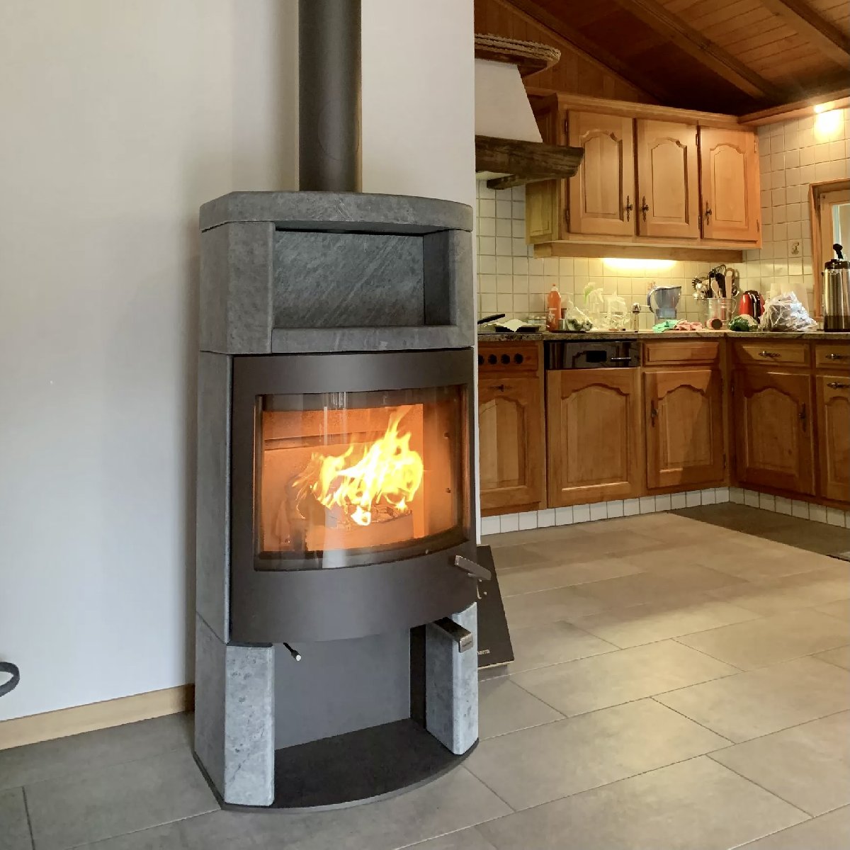 Poêle à bois Skantherm Ator+ - Carron-Lugon