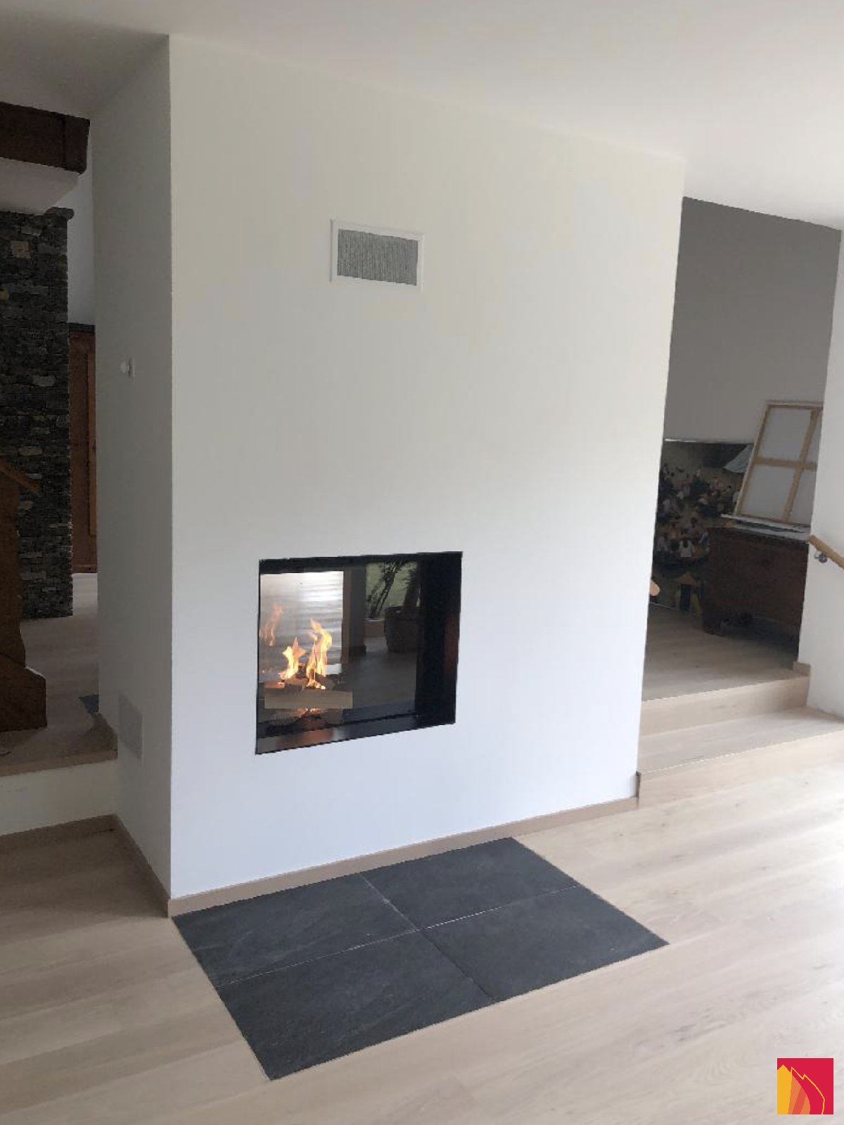 Cheminée à bois Luna Diamond 850DV - Carron-Lugon