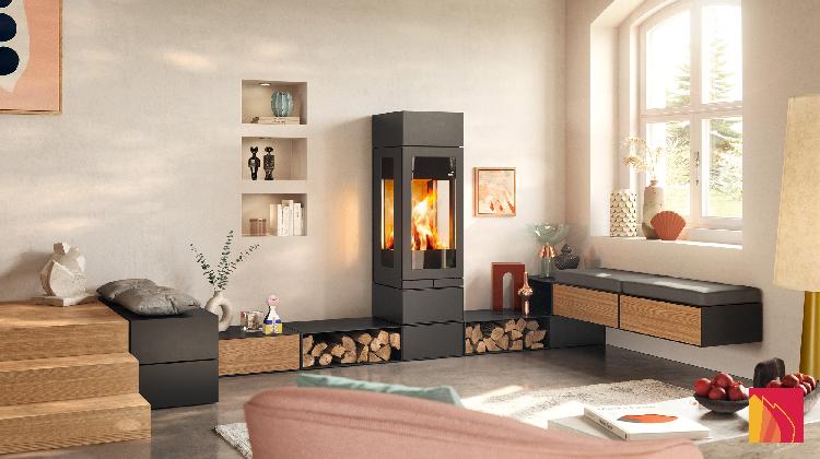 Wood stove Skantherm Elements 400 3s
