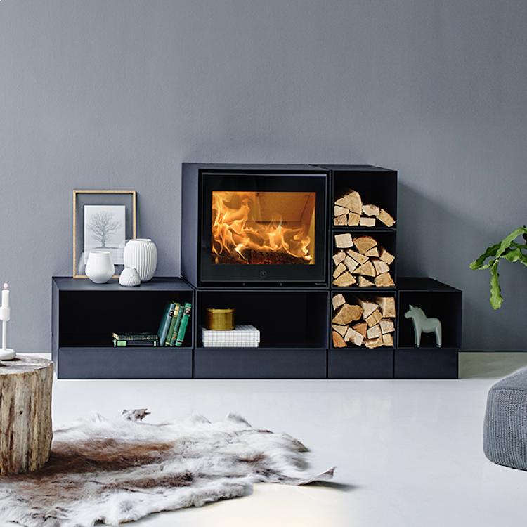 Scan 1003 Box wood-burning stove