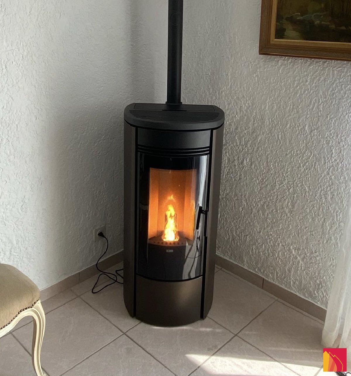 Poêle à pellets Klover Oblo - Carron-Lugon