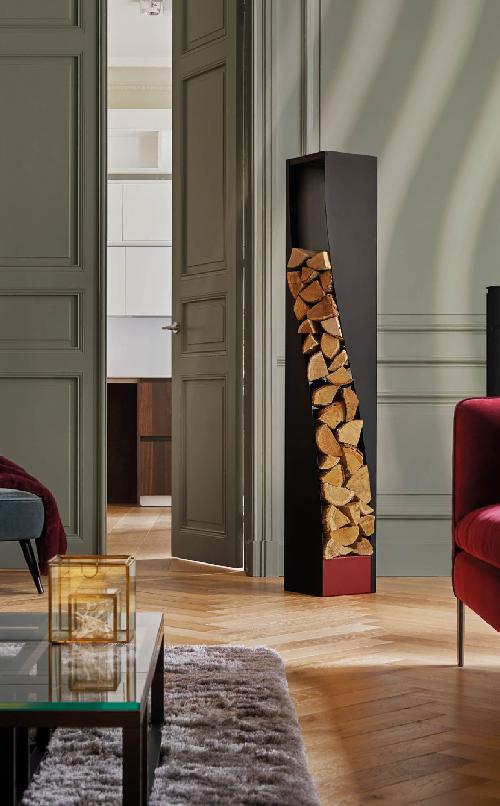 Range-bûches Eliss - Carron-Lugon