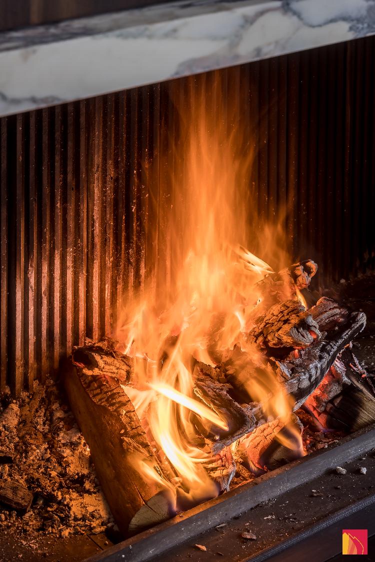 Detail van zwart interieur - Origineel