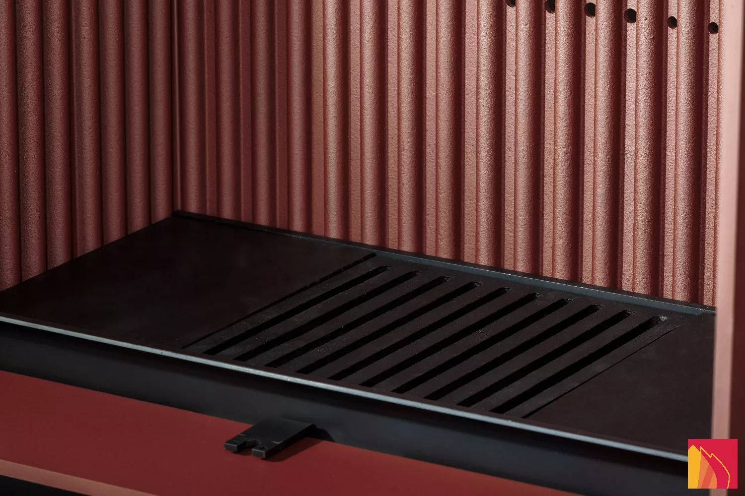 Metalfire Metalfire OPTIMUM 900-60 1S - Wood burning fireplace - Frontale