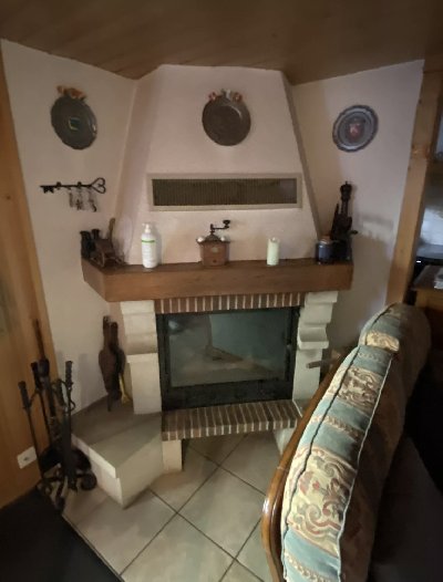 Amélioration de la cheminée par un poêle à pellet - Carron-Lugon