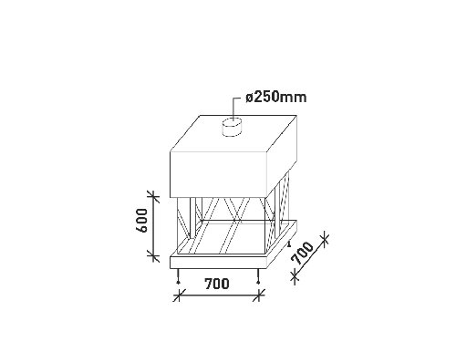 Metalfire ULTIME D 700-700-60 4S