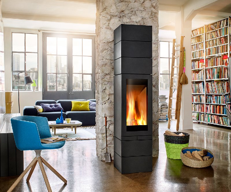 Houtkachel Skantherm Elements 400 voor