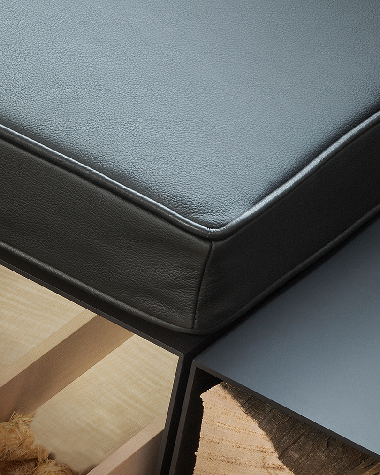 Almofada de couro de alta qualidade