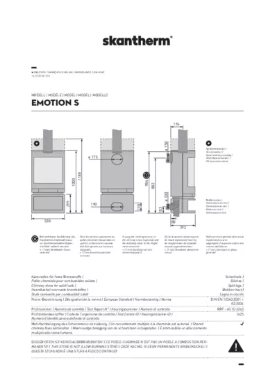 Fiche technique Emotions S