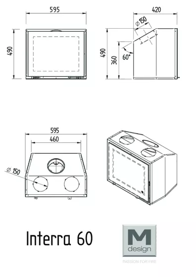 Fireplace dimensions
