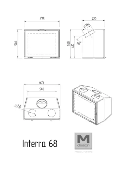 Fireplace dimensions