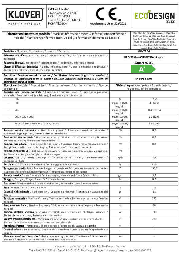 Fiche technique