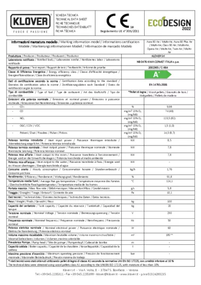 Technisches Datenblatt