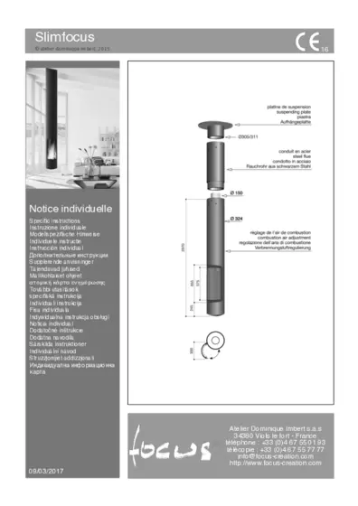 Technisches Datenblatt Slimfocus