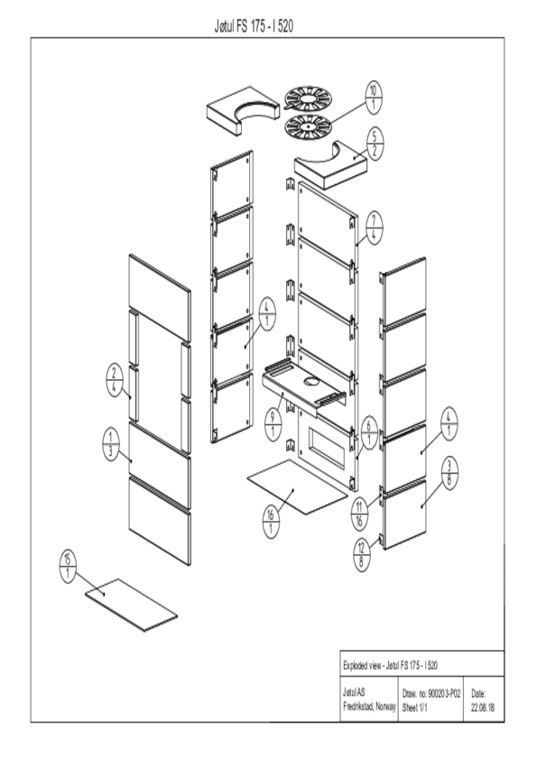 Vue éclaté