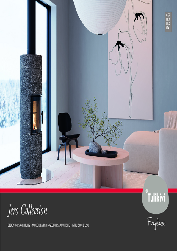 Gebruiksaanwijzing Tulikivi Jero