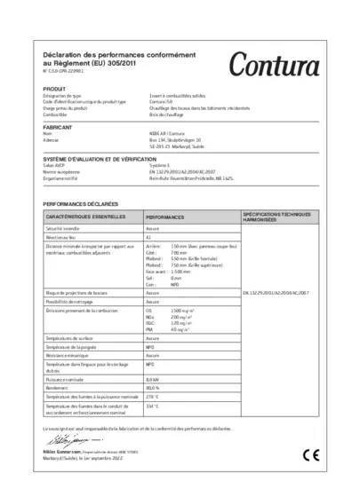 Leistungserklärung