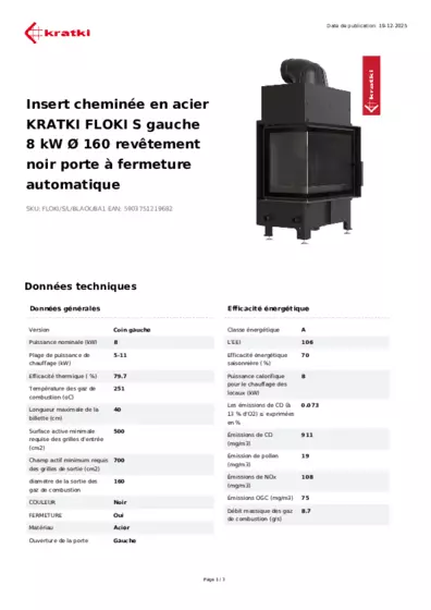 Fiche technique