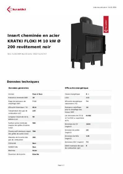 Fiche technique