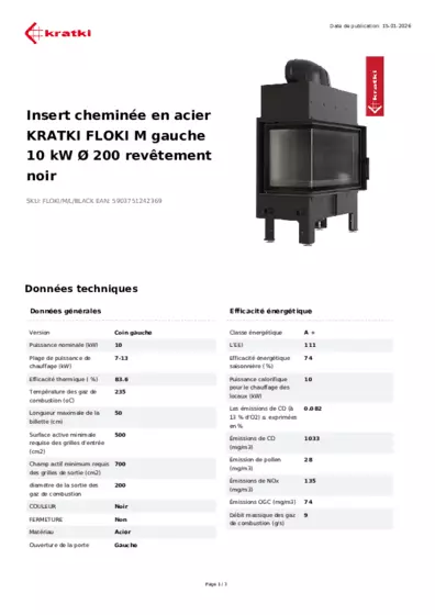Fiche technique