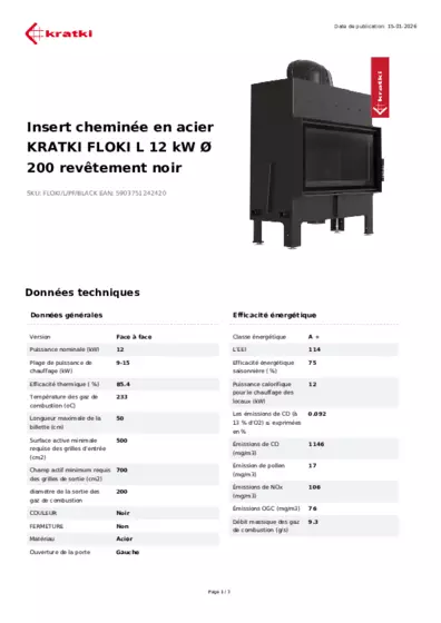 Fiche technique