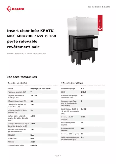 Fiche technique