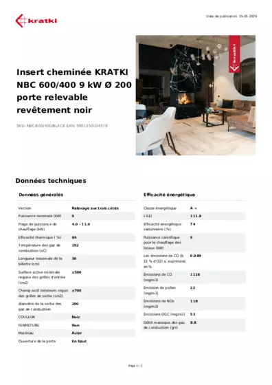 Fiche technique